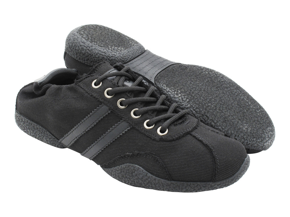 VFSN190 Black Spandex with flat heel in the photo